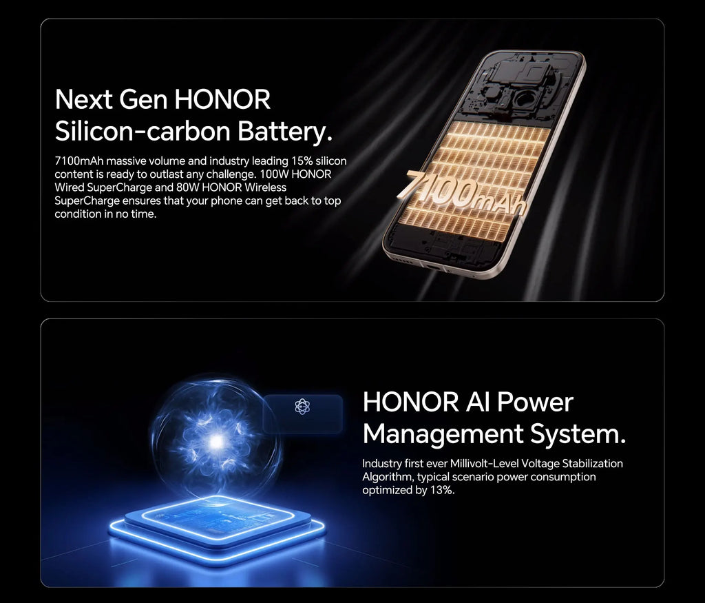 Global Version HONOR Magic8 Pro 5G AI Magic 8 Pro Smartphone Snapdragon 8 Elite Gen 5 6.71'' OLED Screen 7100mAh Battery 100W