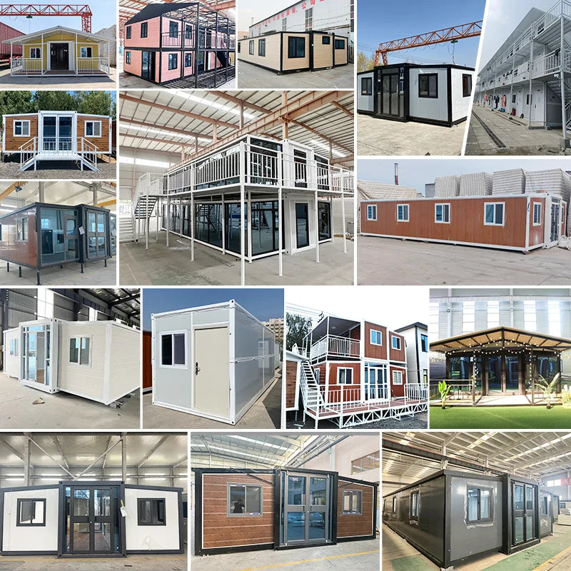 Luxury Expandable Container House 2 3 Bedroom Mobile Home for Villa Hotel