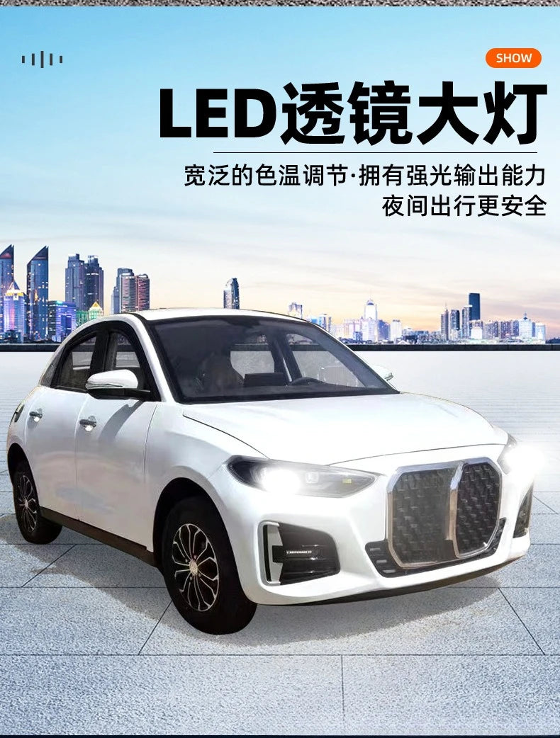 Can be equipped with solar passenger four-wheeler adult car