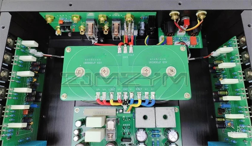 E-406 Class A And B HIFI Power Amplifier 110V/220V Rated Continuous Output Power (20HZ-20000Hz) S/N Signal-to-noise Ratio