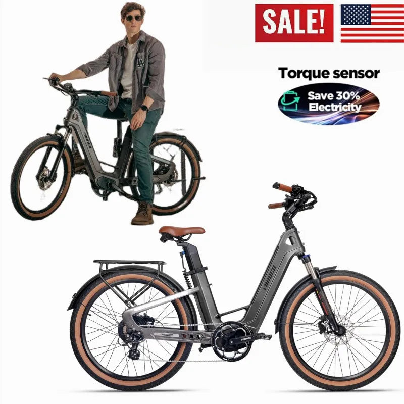 Dual battery 900W Carbon fiber frame E-bike 48V 19.2AH 26" E-Mountain Bike City
