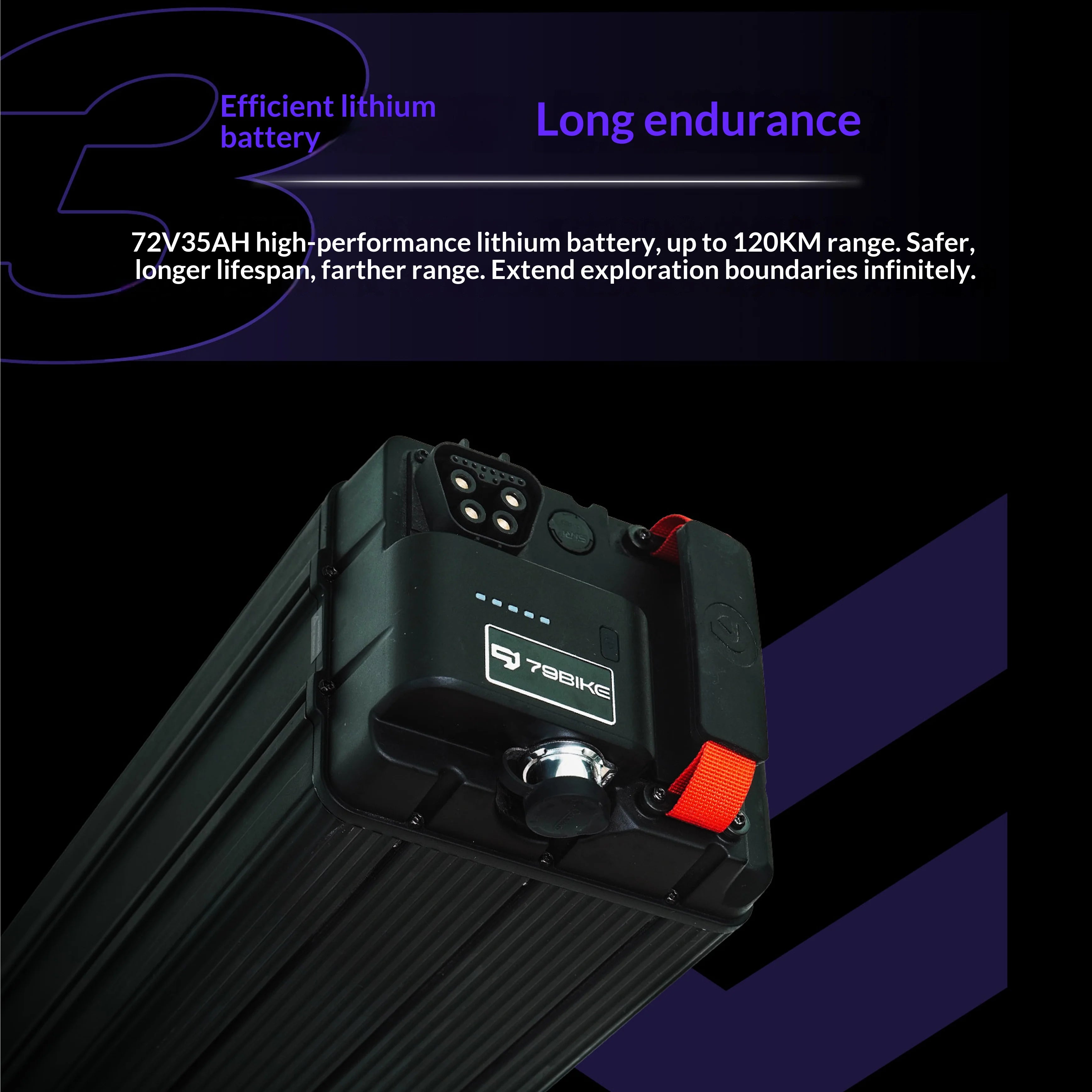 ATV&UTVFor Lynx 10000W 72V 40Ah 120km Electric Mountain Bike with Aluminum Frame Integrated Battery Rear Hub Brushless Motor