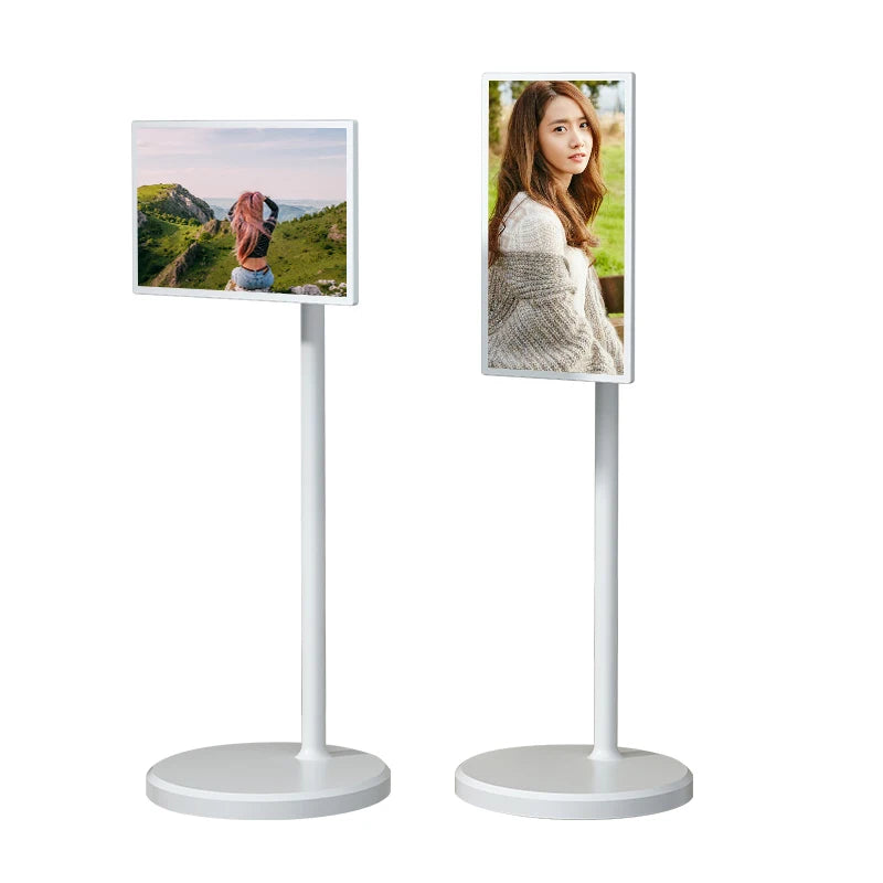 2024 Popular Portable Tv With Battery Fitness Game Video Android 21.5 Inch Stand By Me Smart Tv  Bluetooth Reomte Option