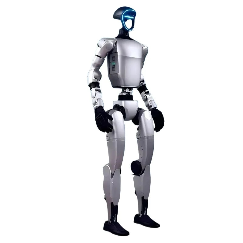 Programmable artificial intelligence robot embodies humanoid robot toy with pet battery