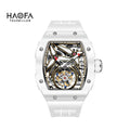 Haofa Automatic Flying Tourbillon Men's Luxury Watch Ceramic Case Skeleton Mechanical Sapphire Man Watch Business 1901-2