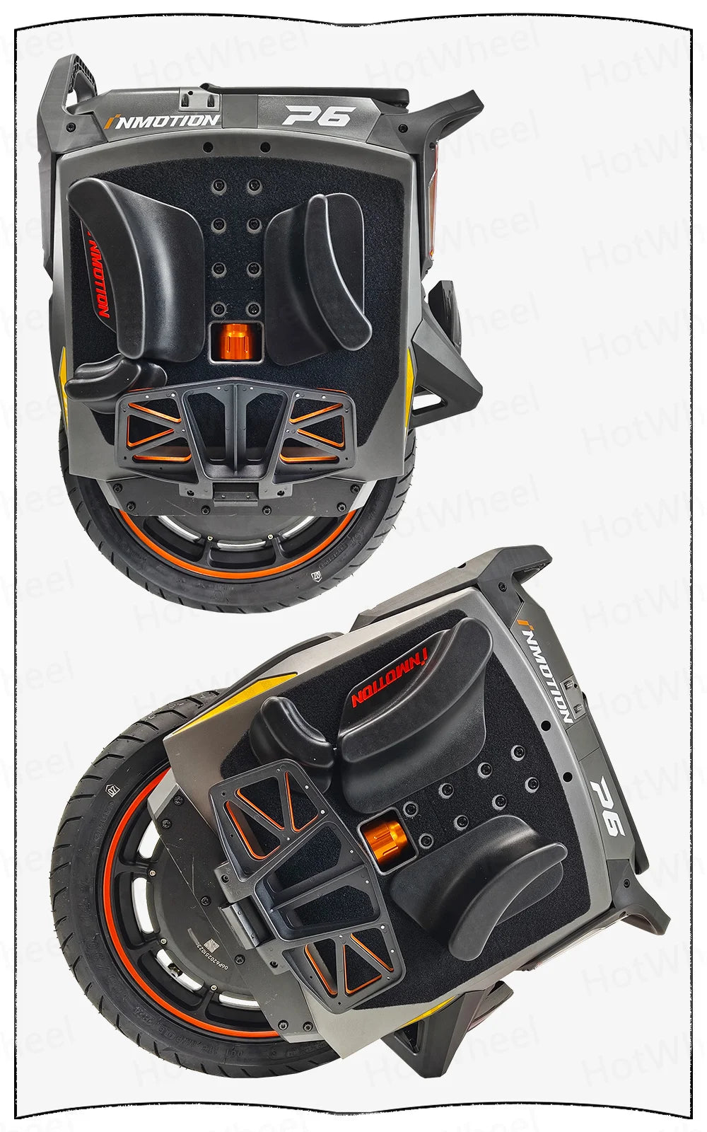INMOTION P6 4200Wh 235.2V Battery 6000W Motor Electric Unicycle IPX6 Waterproof 150km/h Speed 150km Range 20inch 80/90-14 Tire