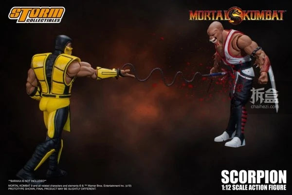 Storm Toys Genuine Mortal Kombat Series Sub Zero Scorpion Nightwolf Fighting Game Collection 1/12 Action Figures Model Toys