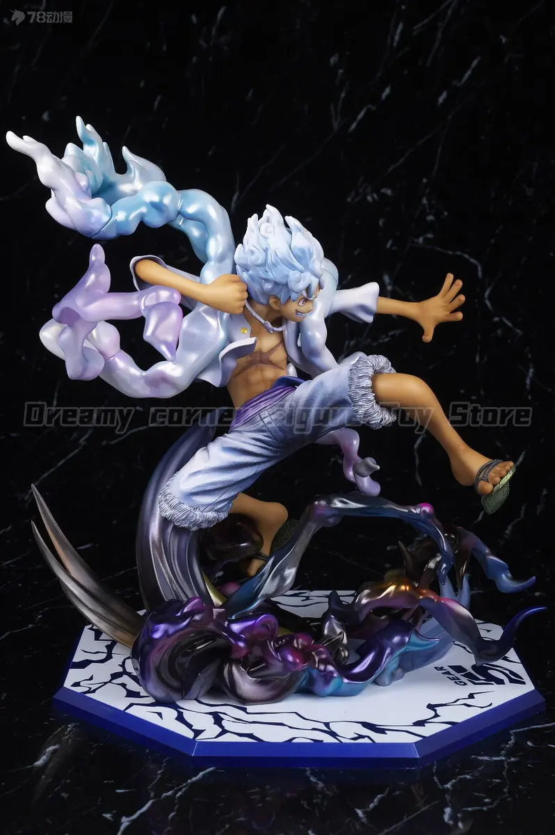 【In Stock】Original MegaHouse POP ONE PIECE WA-MAXIMUM Monkey D. Luffy GEAR 5 Figure Ornaments