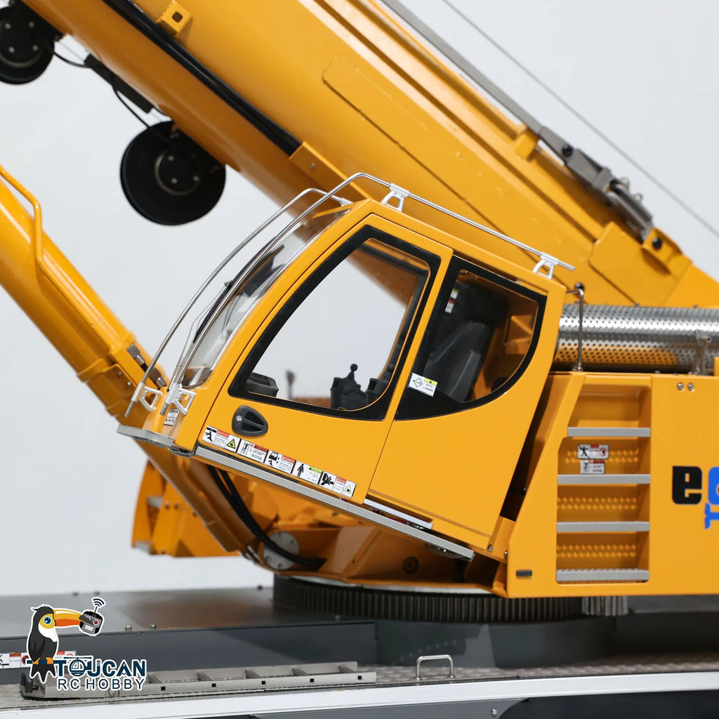 Eyewhale 1/14 LTM1350 6 Axles Heavy Cranes Truck RC Hydraulic Mobile Giant 5M Length Crane Cars Vehicle Toys for Adults TH23733