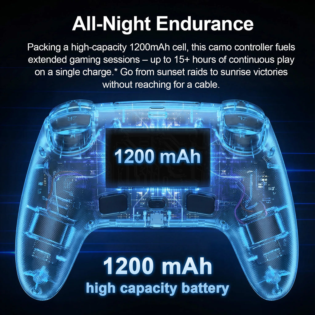Gamepad For Playstation 5 Wireless Controller PS5/PC Console Gaming With Turbo Dual Sense Vibrate Programming RGB