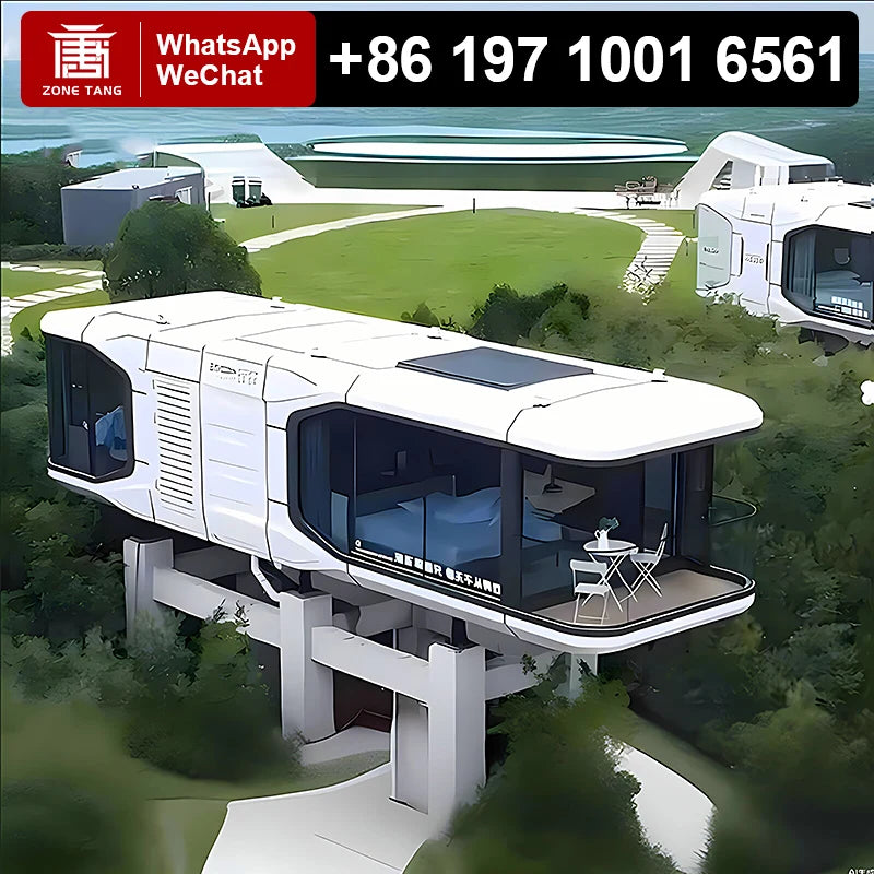 Capsule Home Good Quality Prefab Homes Space Capsule House Factory Price Luxury Modern Outdoor Garden Houses Wind Resistance