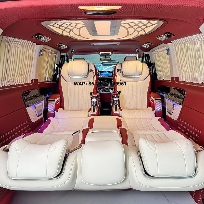 Car Interior Aluminum Alloy Partition Vip Electric Luxury W447 Vito Customized Color & Logo Car Interior Accessories