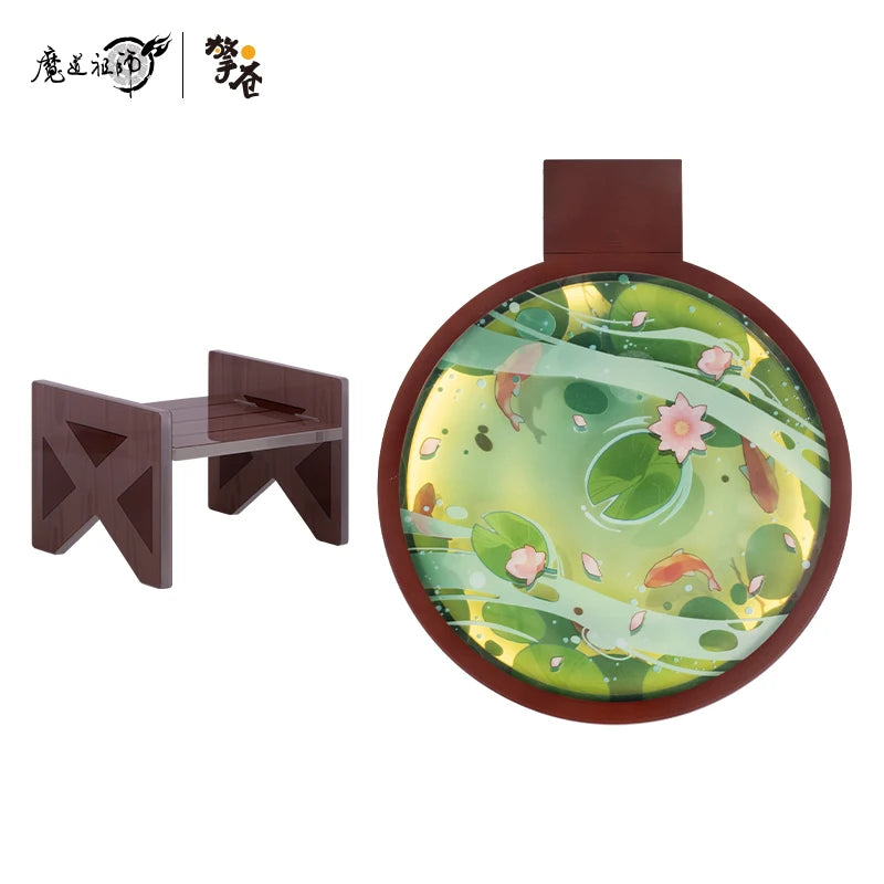 Anime Doll Figure The Untamed Grandmaster of Demonic Cultivation Wei Wu Xian Lan Wang Ji Small Night Light Decoration Figurine