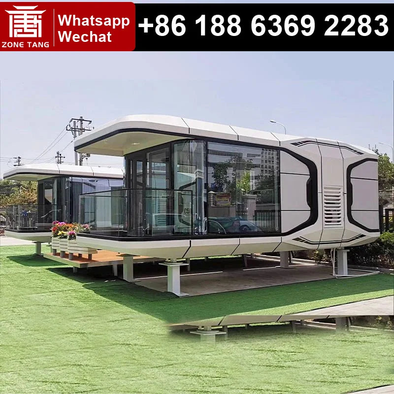Good Quality Luxury Prefabricated Container Houses Modern Capsule House Factory Low Cost Space Capsule Home Prefab Homes Modular