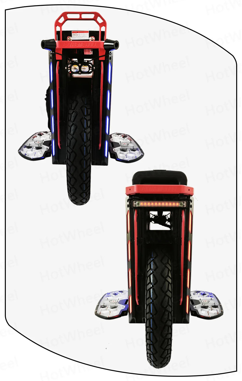 EXTREMEBULL Commander GT 3500W C38 HT Motor 20inch 134V 2400Wh 50S EUC Wheel Monowheel No-load Speed 115km/h Electric Unicycle