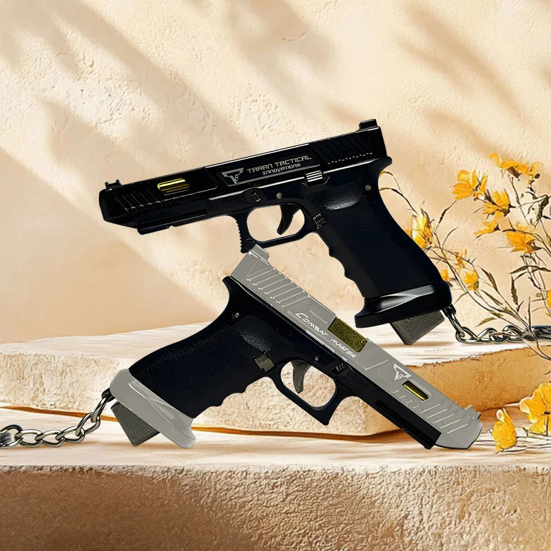 1911 Pistol Mini Model Pendant, Detachable Assembly Parts, One-to-one Restoration Of The Internal Structure Of Firearms Pendant