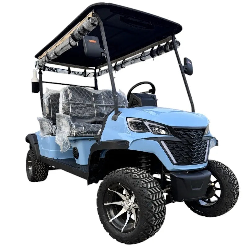 Off Road Street Legal 48V/72V Lithium Battery Karts Car Buggy 2 4 6 8 Seater Electric Golf Carts 60V Golf Cart
