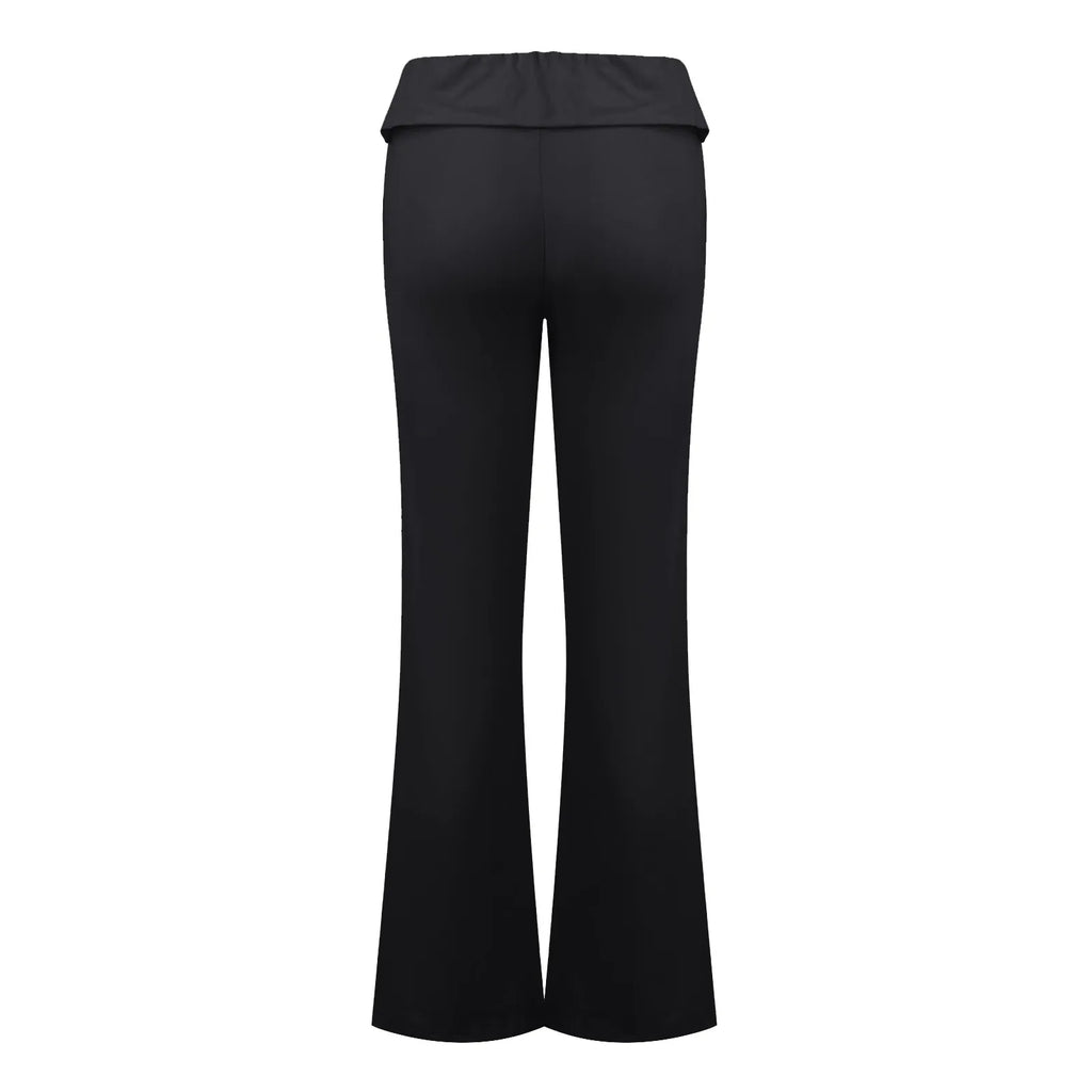 Women Flare Leggings High Waist Wide Leg Yoga Pants Seamless Fitness Workout Tights Gym Sports Trousers Casual Slimming Clothing