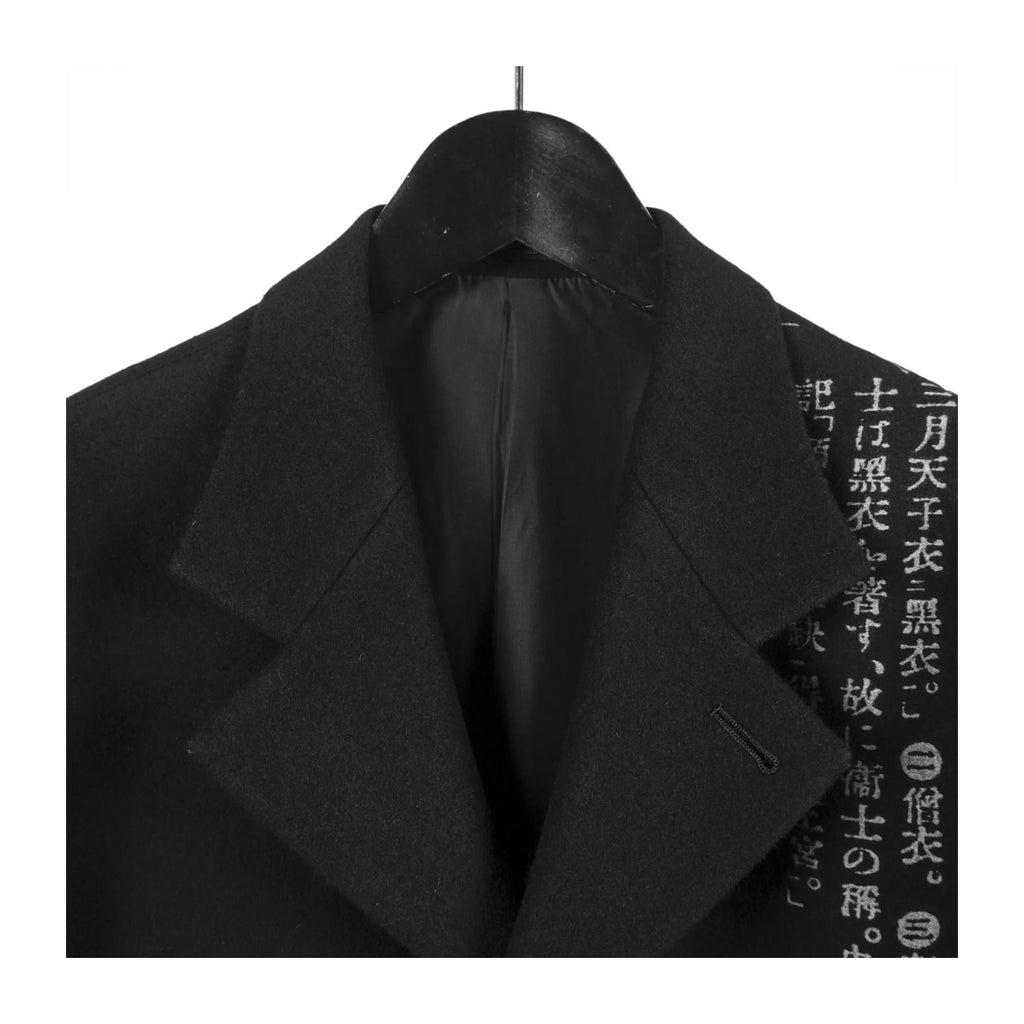 TOP-YAMAMOTO Japanese original design dark niche black dictionary jacket