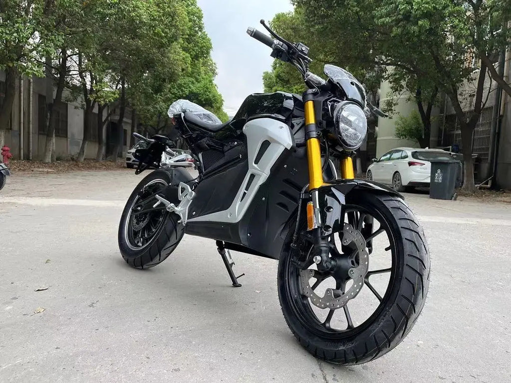 New Arrival High Quality 17 Inch V8 Racing Electric Motorcycle 2000W 3000W Hub Motor Colorful Two-Wheel Scooter for Adults