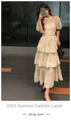 Women Casual Midi Shirt Dress Long Sleeve New Comings Fashion Design Cartoon Print Lady Streetwear Flower Vestidos Large Size