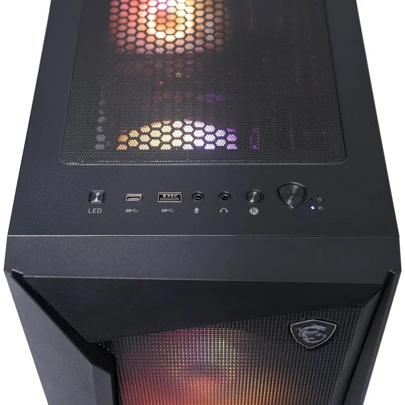 Gaming Desktop: AMD R7-8700F, GeForce RTX 5070,  USB Type-C, VR-Ready, Windows 11 Home : A8NVP-436US