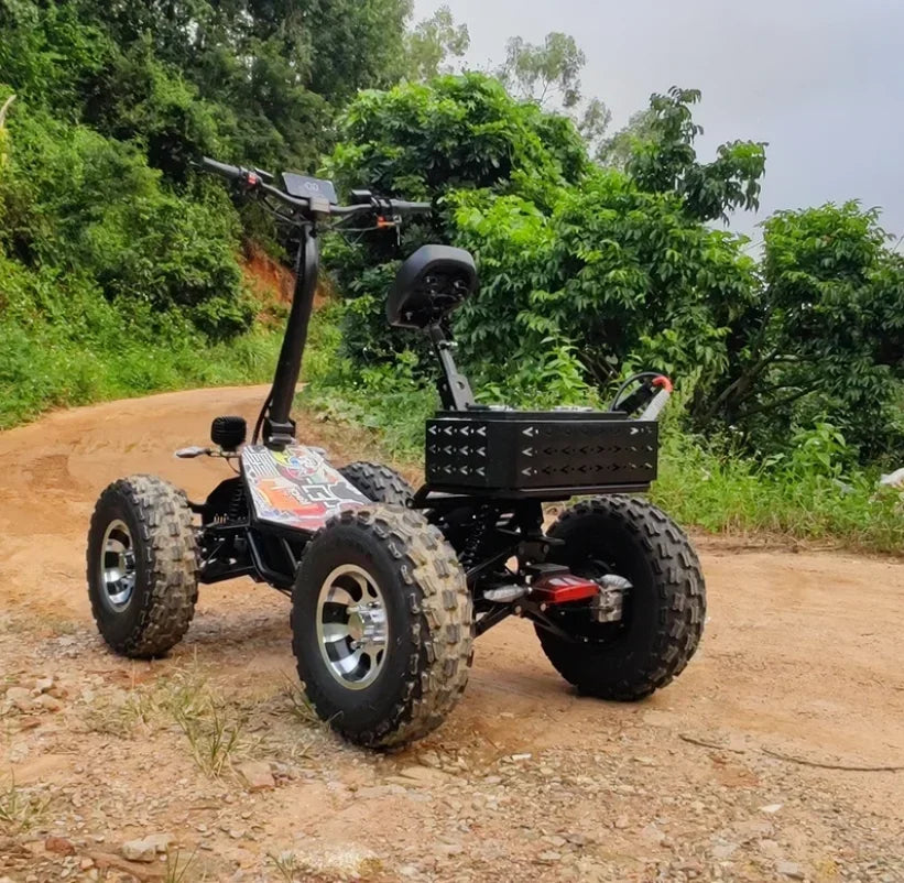 Club Product All Terrain 60v 60ah 10000 Watt 4x4 Off Road Scooter Electric Atv Prices Ride on Golf Scooter