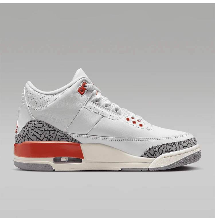 Nike Authentic Air Jordan 3 Retro Women's Cushioned Shoes CK9246-121