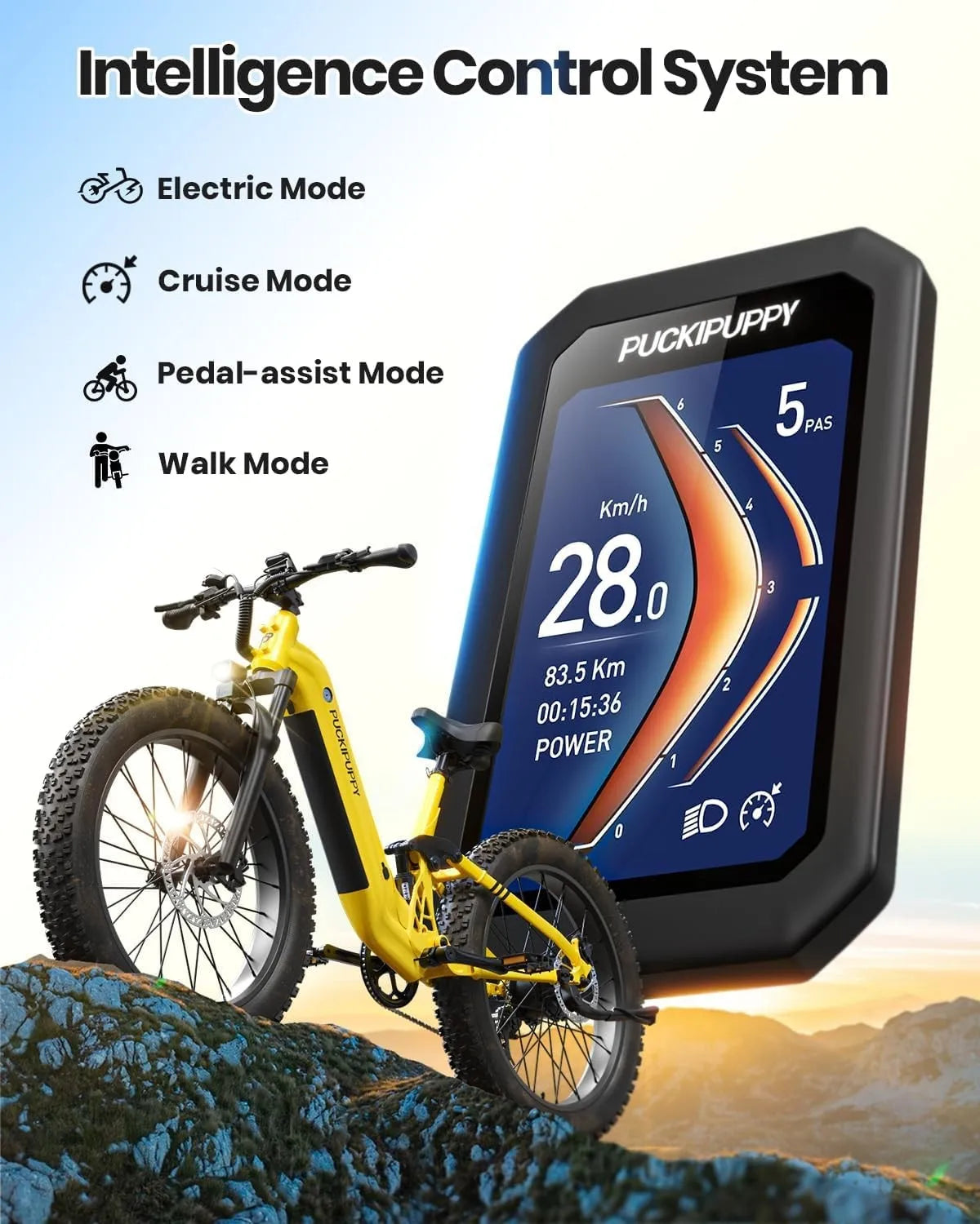 Electric Bike for Adults 960W, 48V 20AH Full Suspension E-Bike 7 Speed, 80Miles