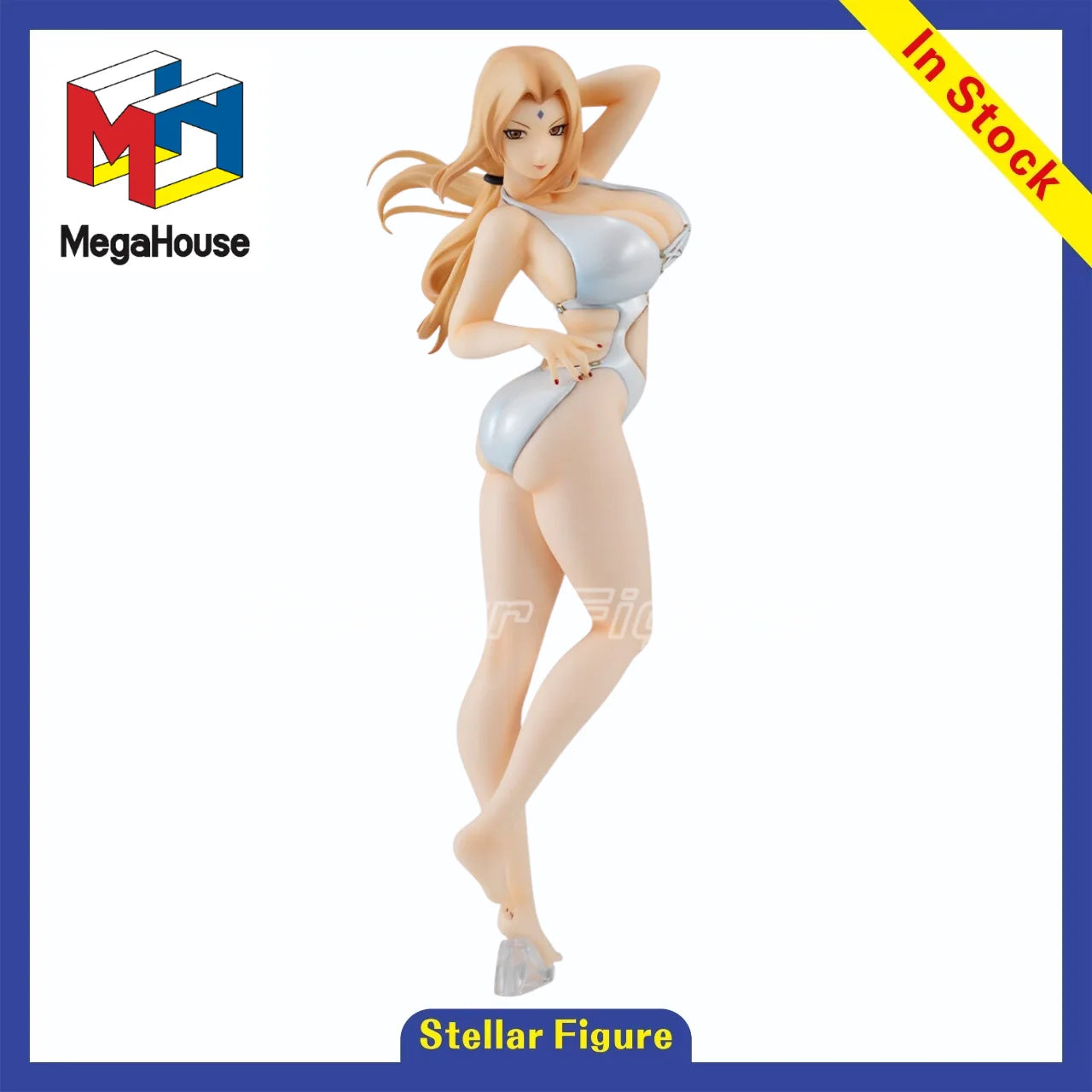【SF】In Stock MegaHouse GALS Series NARUTO Shippuden Tsunade Figures Model Collection Gift
