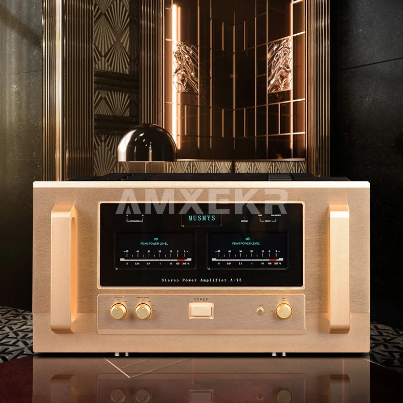 Reference Accuphase A-75 High-end Pure Class A Amplifier HiFi Balanced Post-Power Amplifier Home Audio Speaker Protection 120W