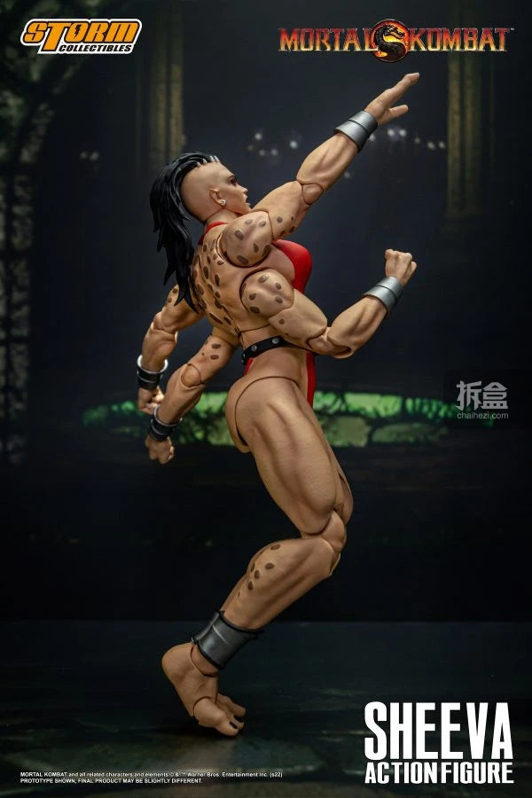 Storm Toys Genuine Mortal Kombat Series Sheeva Shao Kahn Fighting Game Collection Standard Version 1/12 Action Figures Model Toy
