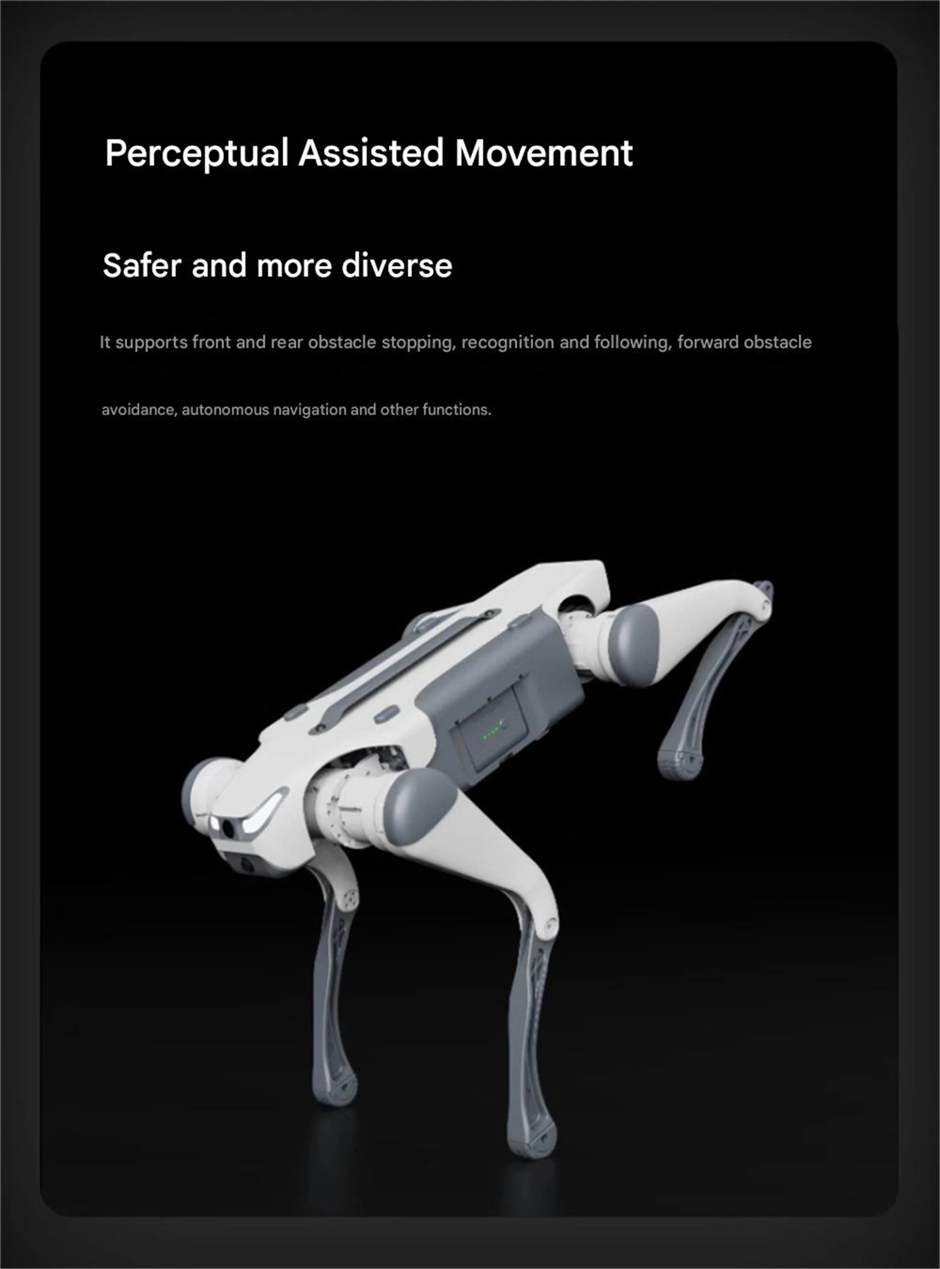 Intelligent quadruped bionic robot DEEPRobotics Jueying Lite3
