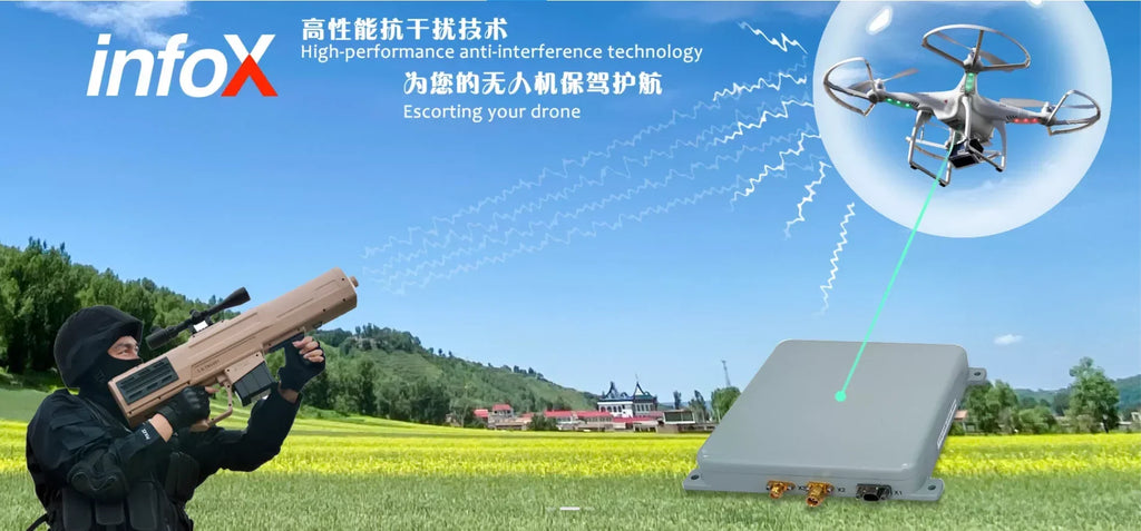 8 Channel PC Terminal for Drones Dual Frequency Anti-Interference Light Accessories