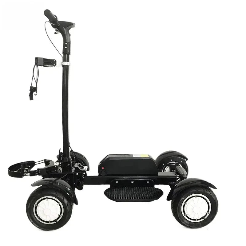 Factory Hot Selling Folding  4 Wheel Electric Golf Scooter with Bag Holder Cart Scooter Golf Carts Electric