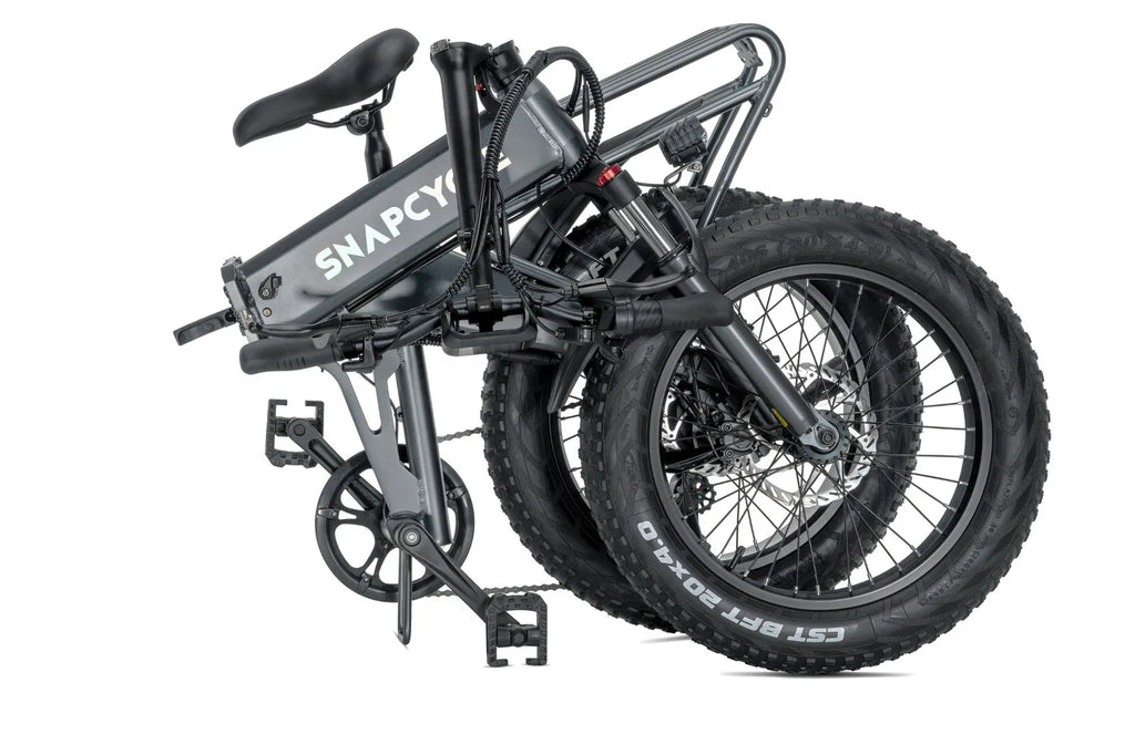 ELECTRIC Foldable BIKE 750W 48V 15AH Max 48KM/H E-BIKE 20" FatTire 7 Speed