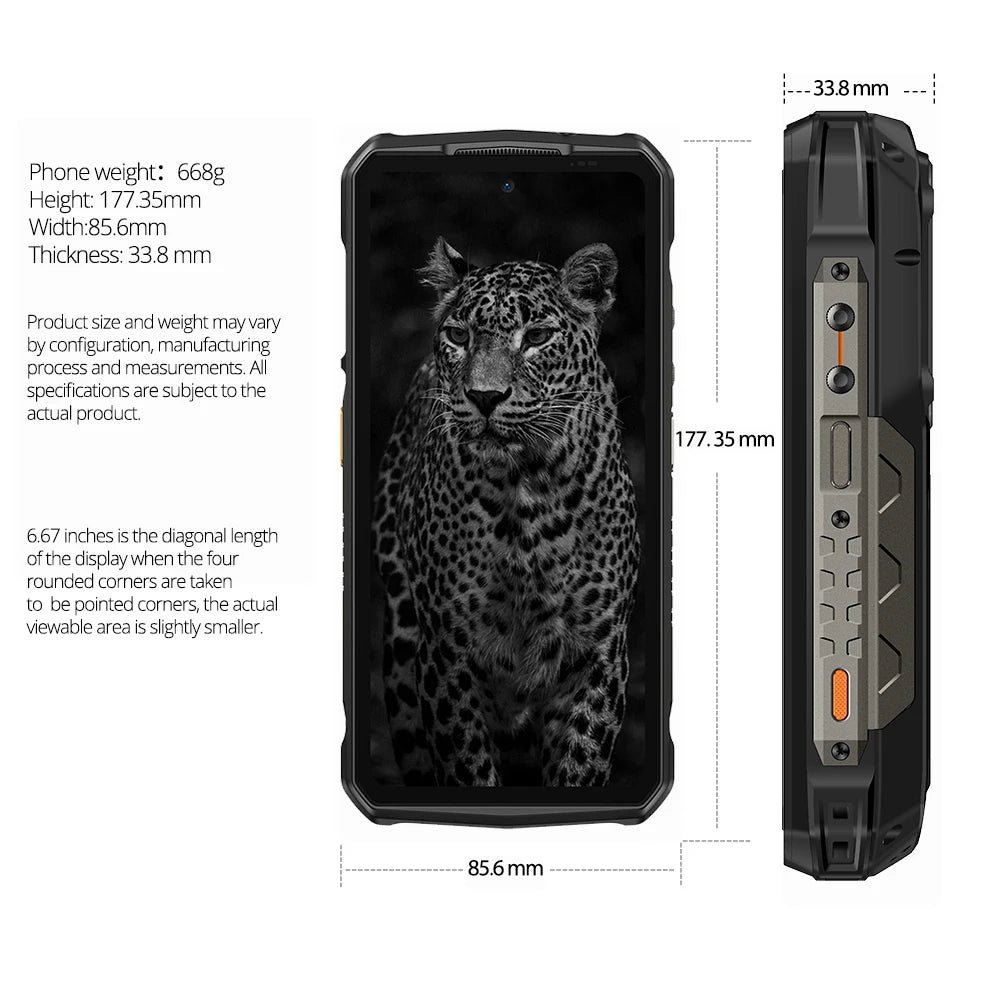 Ulefone Armor 29 Ultra 5G AI Rugged Phone Dual Screen Dimensity 9300+21200mAh 120Hz 1TB ROM 64MP, NFC, Android 15 Smartphone