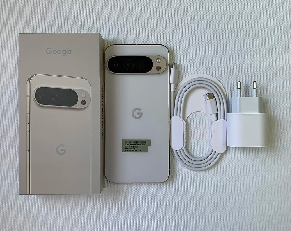 Original Google Pixel 9 Pro XL 5G Mobile Phone 128GB/256GB/512GB NFC eSIM 120Hz 6.8'' 50MP+48MP+42MP OctaCore Android SmartPhone