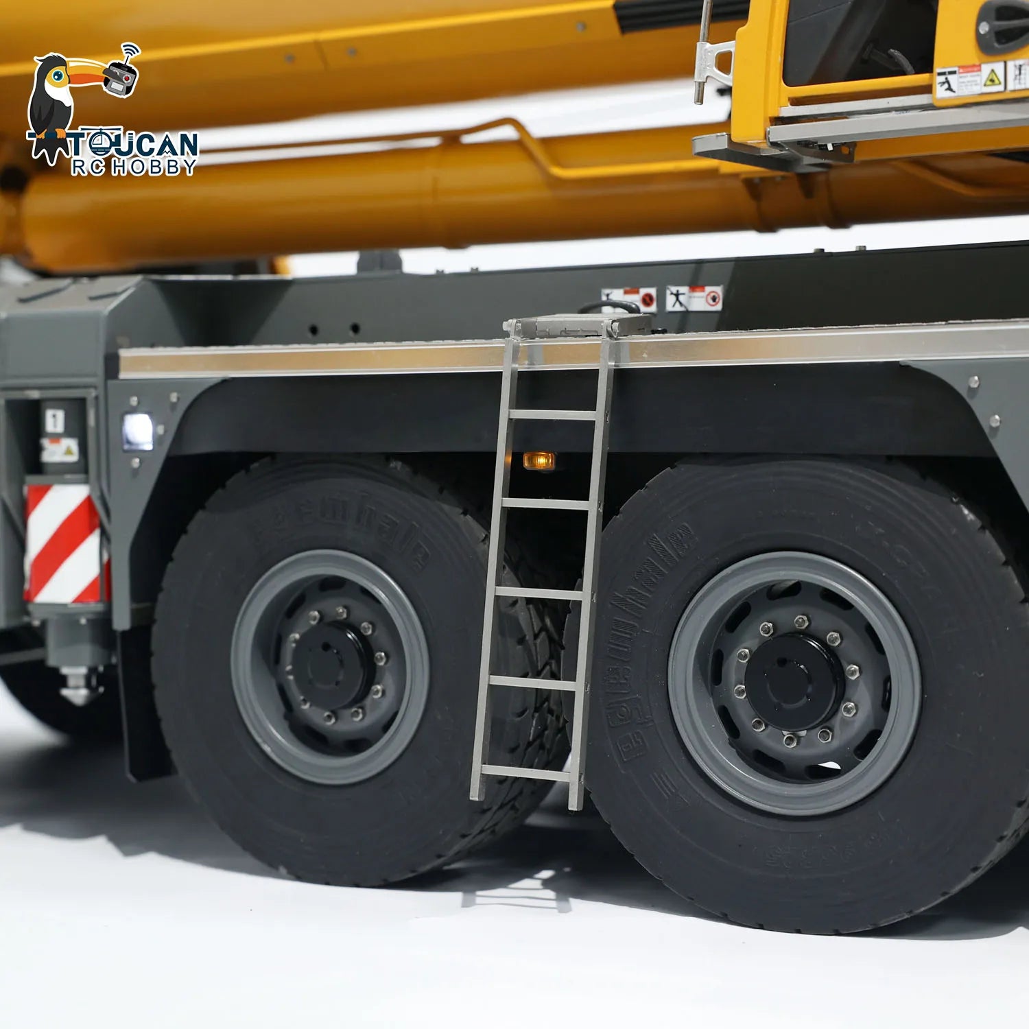 Eyewhale 1/14 LTM1350 6 Axles Heavy Cranes Truck RC Hydraulic Mobile Giant 5M Length Crane Cars Vehicle Toys for Adults TH23733
