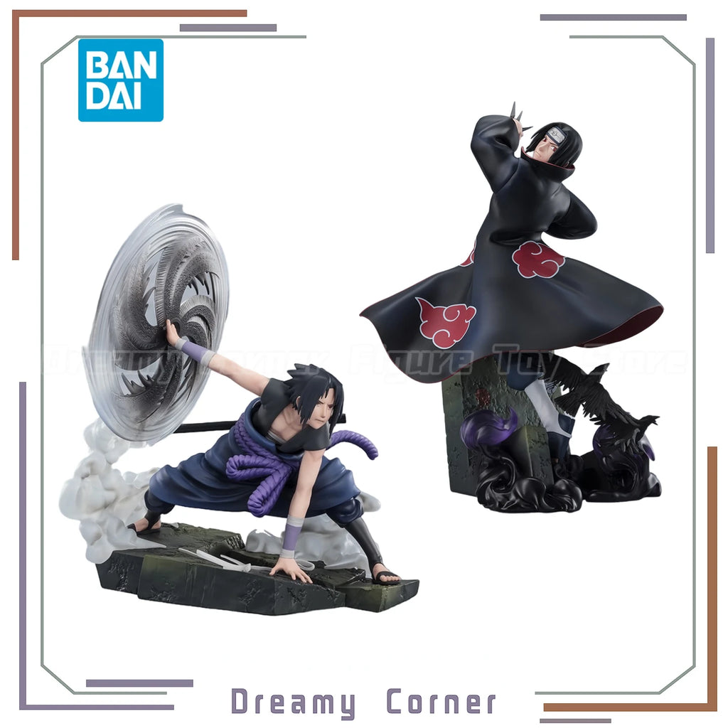 【In Stock】Original BANDAI SPIRITS FiguartsZERO NARUTO Shippuden Uchiha Itachi Sasuke Figure Collection Ornaments Toys