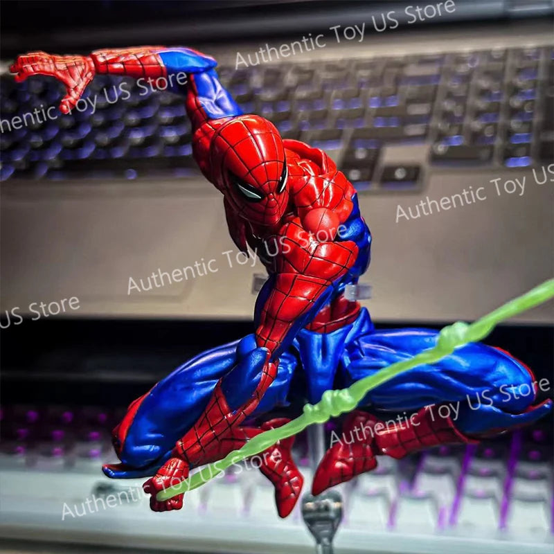 In Stock Ct Toys Spiderman 2.0 Figure Amazing Yamaguchi Spider-Man Agent Venom Mafex Anime Action Figure Customized Gifts Toys