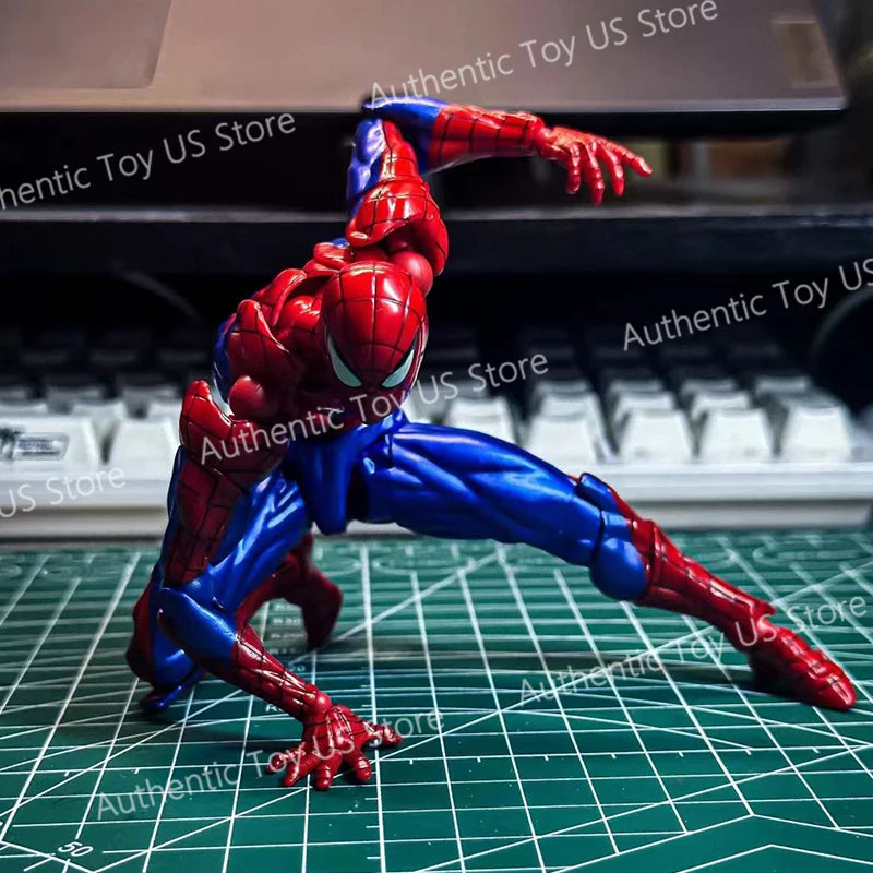 In Stock Ct Toys Spiderman 2.0 Figure Amazing Yamaguchi Spider-Man Agent Venom Mafex Anime Action Figure Customized Gifts Toys
