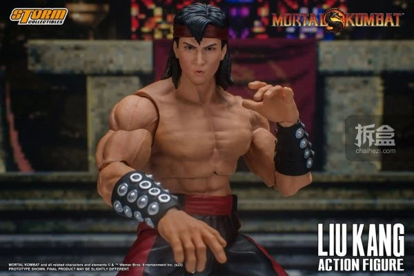 Storm Toys Genuine Mortal Kombat Series Fire Dragon Sub-Zero Motaro Lu Kang Goro Fighting Game 1/12 Action Figures Model Toys