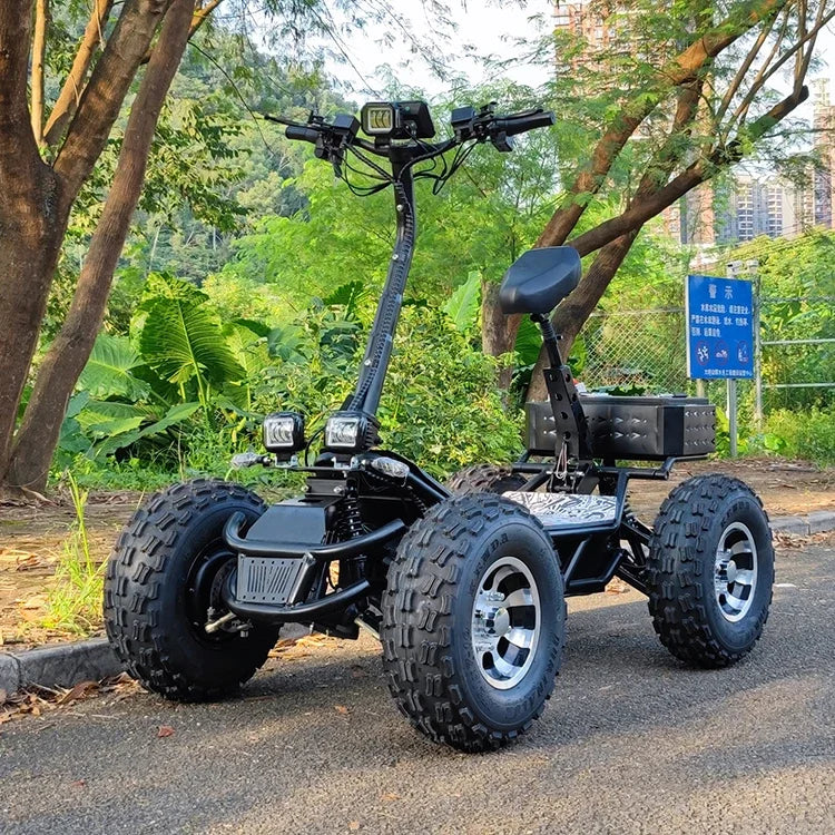 Club Product All Terrain 60v 60ah 10000 Watt 4x4 Off Road Scooter Electric Atv Prices Ride on Golf Scooter