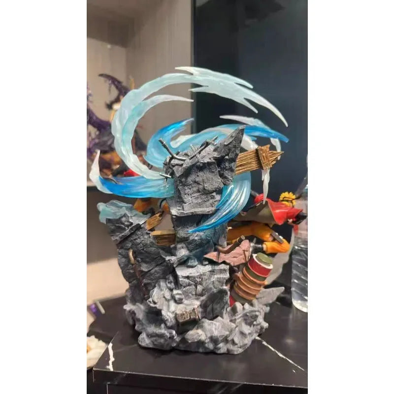30cm Anime Peripherals Figure Uzumaki Naruto Can Glow Anime Model Collect Pvc Desktop Ornament Decorations Children Toys Gift