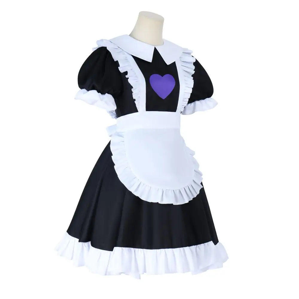 Magic Number Circus Cosmaid Jax Cosplay Roleplay Costume Female Servant Uniform Anime Themed Party Wear Fashionable Cosplay O...