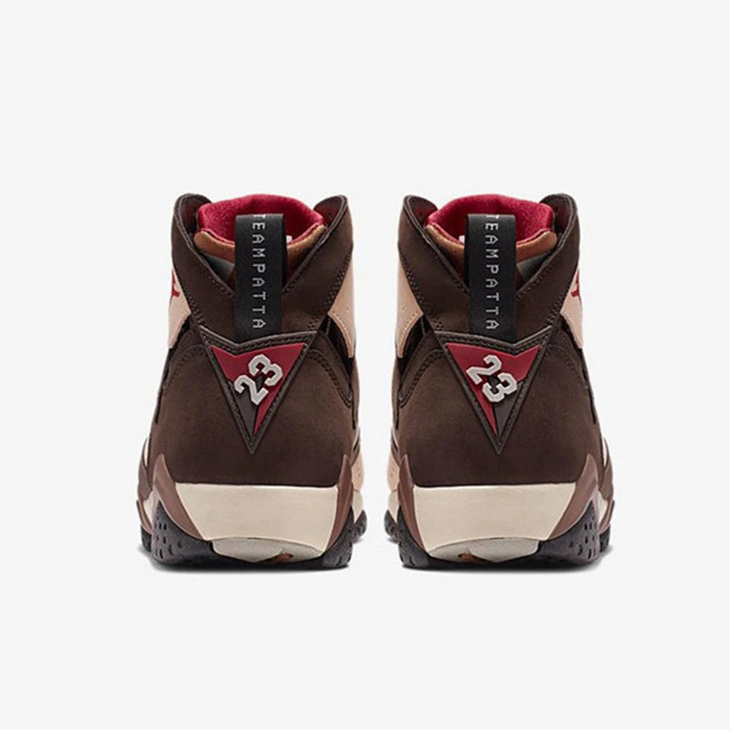 Nike Authentic Men's Air Jordan 7 x Patta Graffiti Sports Basketball Shoes AT3375-200