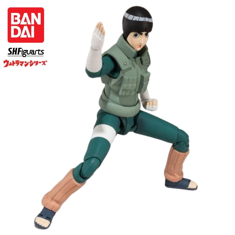 Bandai S H Figuarts Original Naruto Rock Lee Mol Doll Brand New Boxed Action Figure Anime Merchandise Figurine