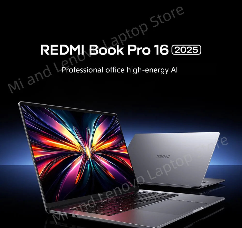 REDMI Book Pro 16 2025 Ultra5-225H/Ultra7-255H 32+1TB 16inch 3.1K 165Hz Grey Screen
