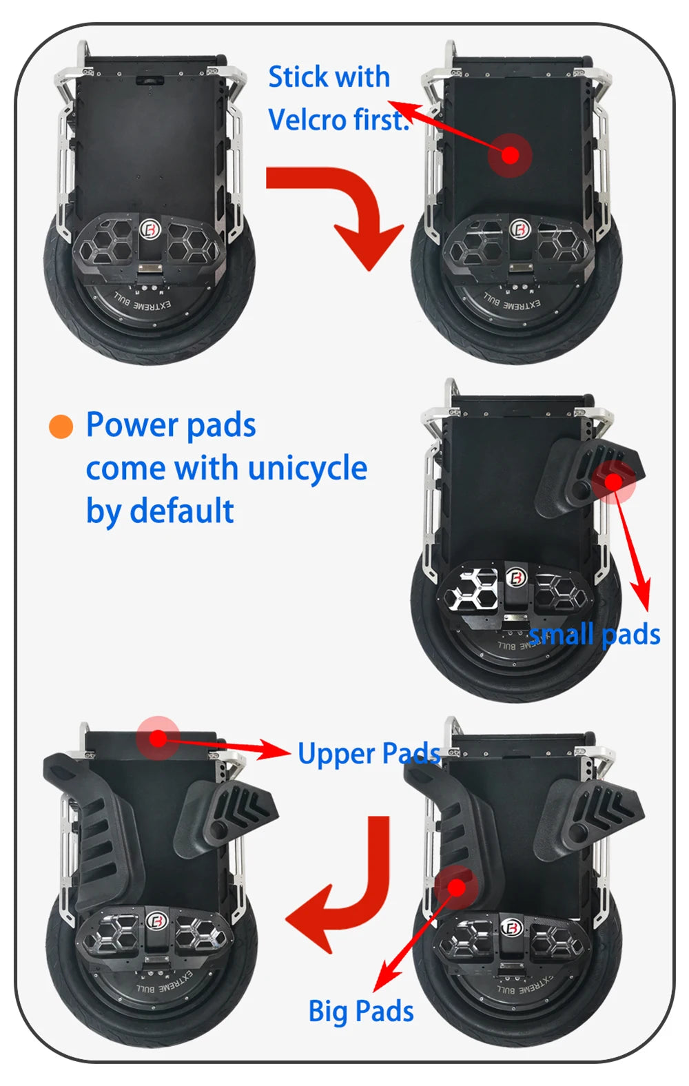 Begode EXTREME BULL Commander Mini 50E 50S Electric Unicycle 16inth 2400wh 134v 35kg EUC Wheel Super Endurance